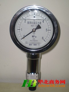 KBY-1A泵压表，泥浆泵压力表，钻机压力表