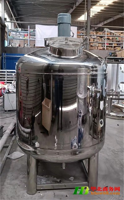中山鸿谦304立式搅拌罐商用拌料机搅拌釜厂家定制加厚加固
