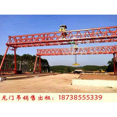 广东阳江龙门吊出租厂家32吨70吨门式起重机