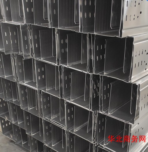 镀锌槽式电缆桥架 可定尺切割 安装指导服务图2