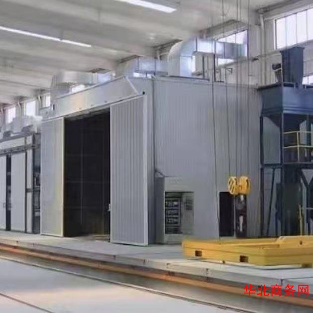 自动喷砂房，喷涂线，喷漆废气处理设备图2