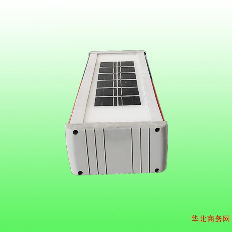 甘肃移动太阳能警示灯 红蓝爆闪警示灯交通设施齐全图3