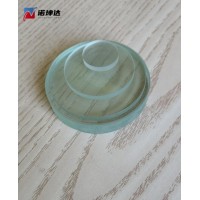 钢化定制玻璃异形玻璃小片高温玻璃圆形钢化玻璃定制--诺坤达