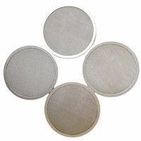 供应0.3mm厚度圆形冲片 200目斜纹滤片