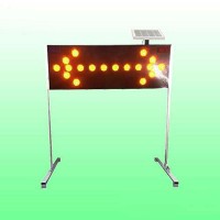 大理市双向导向牌 太阳能箭头灯 交通设施生产厂家