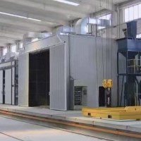 无需土建无基础喷砂房工业涂装高效除锈解决方案