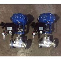 法兰气动单座套筒调节阀 ZJHP/M气动调节阀