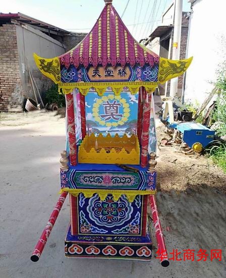 抬骨灰盒的轿子白事更庄严图2