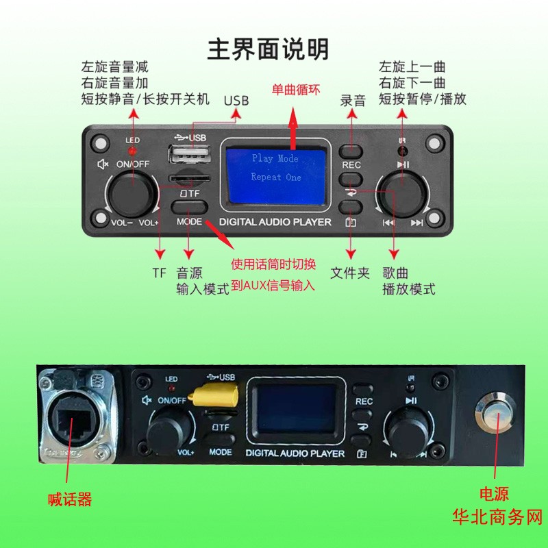 高速路作业定向喇叭 车载定向预警强声器图2