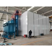 定制刮板式喷砂房，从尺寸到功能，随你所需