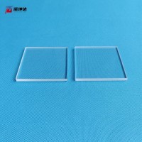 钢化定制玻璃异形玻璃小片高温玻璃圆形钢化玻璃定制--诺坤达